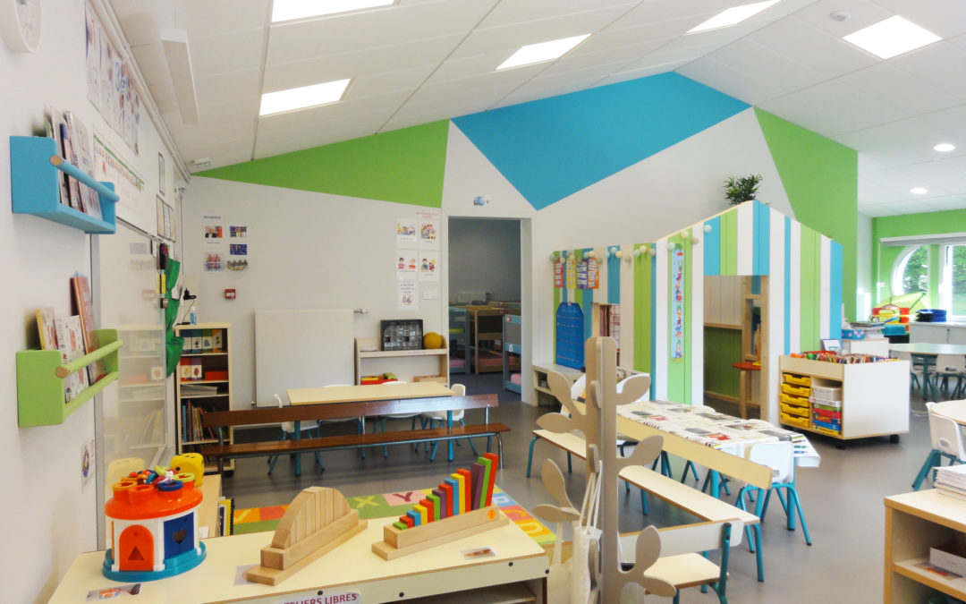 Reconstruction partielle de l’école maternelle Georges Brassens / Carquefou – 44