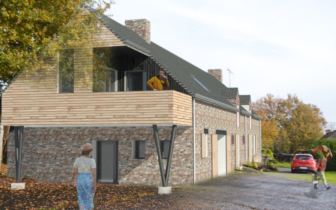Rénovation et extension d&rsquo;une longère / Herbignac – 44
