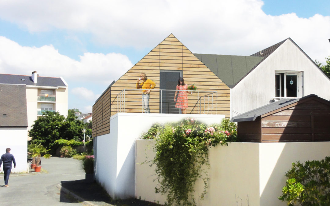 Surélévation maison / Nantes – 44