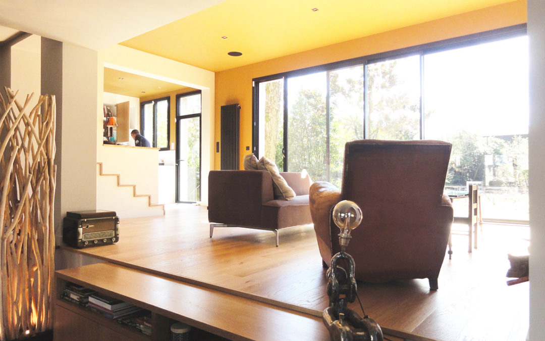 Rénovation lourde d’une maison des années 50 / Rezé – Haute Ile – 44